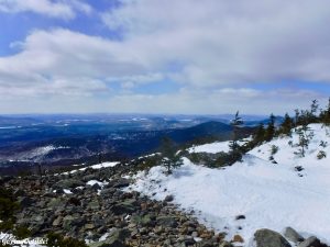 White Cap Mountain Whitecap 100 Mile Wilderness Moosehead Lake Region Greenville Maine Moosehead Pinnacle Pursuit Snowshoeing Winter Hiking 