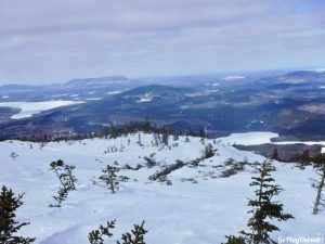 White Cap Mountain Whitecap 100 Mile Wilderness Moosehead Lake Region Greenville Maine Moosehead Pinnacle Pursuit Snowshoeing Winter Hiking 