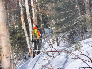 White Cap Mountain Whitecap 100 Mile Wilderness Moosehead Lake Region Greenville Maine Moosehead Pinnacle Pursuit Snowshoeing Winter Hiking 