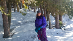 Mount Kineo Rockwood Greenville Moosehead Lake Area Maine Snowshoe Winter Hiking