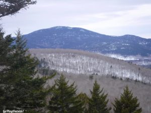 Little Moose Mountain Greenville Moosehead Lake Area Hiking Snowshoeing Winter