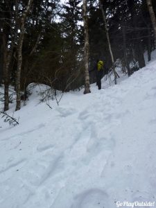 Little Moose Mountain Greenville Moosehead Lake Area Hiking Snowshoeing Winter