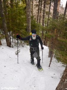 Little Moose Mountain Greenville Moosehead Lake Area Hiking Snowshoeing Winter