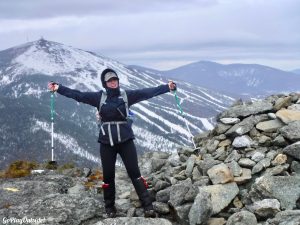 Burnt Mountain Burnt Hill Sugarloaf Carrabassett Valley Maine Snowshoe Hiking Winter