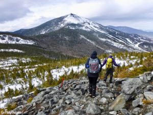 Burnt Mountain Burnt Hill Sugarloaf Carrabassett Valley Maine Snowshoe Hiking Winter