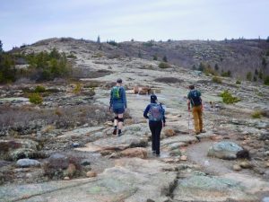 Acadia National Park Cadillac Mountain South Ridge Trail Mount Desert Island