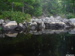 Moosehorn Stream Hothole Stream Hothole Pond Canoeing Paddling Great Pond Conservation Trust Wildlands Orland Maine