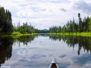 Maine Hiking Canoeing Canoe Camping Lobster Lake Lobster Stream Lobster Mountain