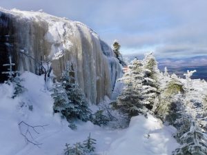 Bangor Outdoor Club Saddleback The Horn Winter Hike Rangeley Maine 