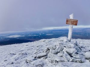 Bangor Outdoor Club Saddleback The Horn Winter Hike Rangeley Maine 