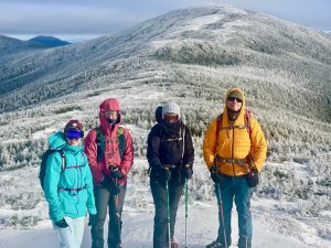 Bangor Outdoor Club Saddleback The Horn Winter Hike Rangeley Maine 