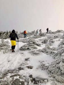 Bangor Outdoor Club Saddleback The Horn Winter Hike Rangeley Maine 