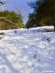Great Pond Mountain Wildlands Orland Maine Winter Hike