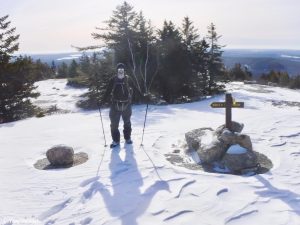 Great Pond Mountain Wildlands Orland Maine Winter Hike