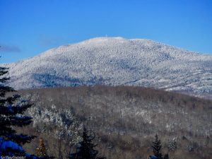 Greenville Moosehead Lake Area Little Moose Mountain Winter Snowshoe