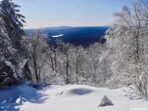 Greenville Moosehead Lake Area Little Moose Mountain Winter Snowshoe