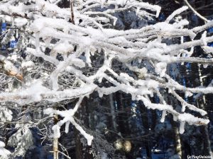 Greenville Moosehead Lake Area Little Moose Mountain Winter Snowshoe