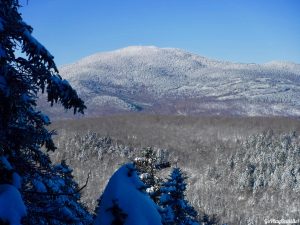 Greenville Moosehead Lake Area Little Moose Mountain Winter Snowshoe