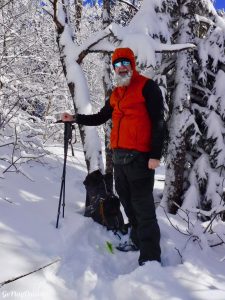 Greenville Moosehead Lake Area Little Moose Mountain Winter Snowshoe