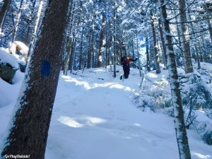 Greenville Moosehead Lake Area Little Moose Mountain Winter Snowshoe