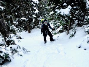 The Bigelows 4000 footers Avery Peak West Peak Maine Winter