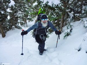 The Bigelows 4000 footers Avery Peak West Peak Maine Winter