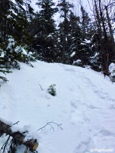 The Bigelows 4000 footers Avery Peak West Peak Maine Winter