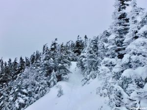 The Bigelows 4000 footers Avery Peak West Peak Maine Winter