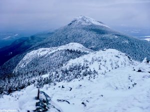 The Bigelows 4000 footers Avery Peak West Peak Maine Winter