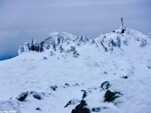 The Bigelows 4000 footers Avery Peak West Peak Maine Winter