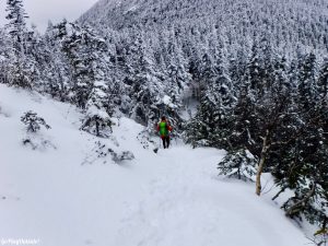 The Bigelows 4000 footers Avery Peak West Peak Maine Winter