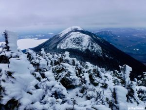 The Bigelows 4000 footers Avery Peak West Peak Maine Winter