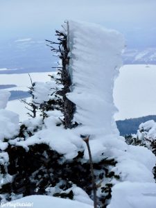 The Bigelows 4000 footers Avery Peak West Peak Maine Winter