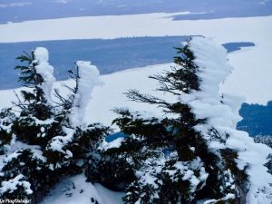 The Bigelows 4000 footers Avery Peak West Peak Maine Winter