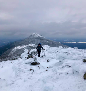 The Bigelows 4000 footers Avery Peak West Peak Maine Winter